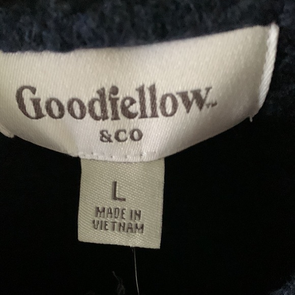 Goodfellow & Co sz L hooded sweater nwt warm soft - Picture 6 of 7